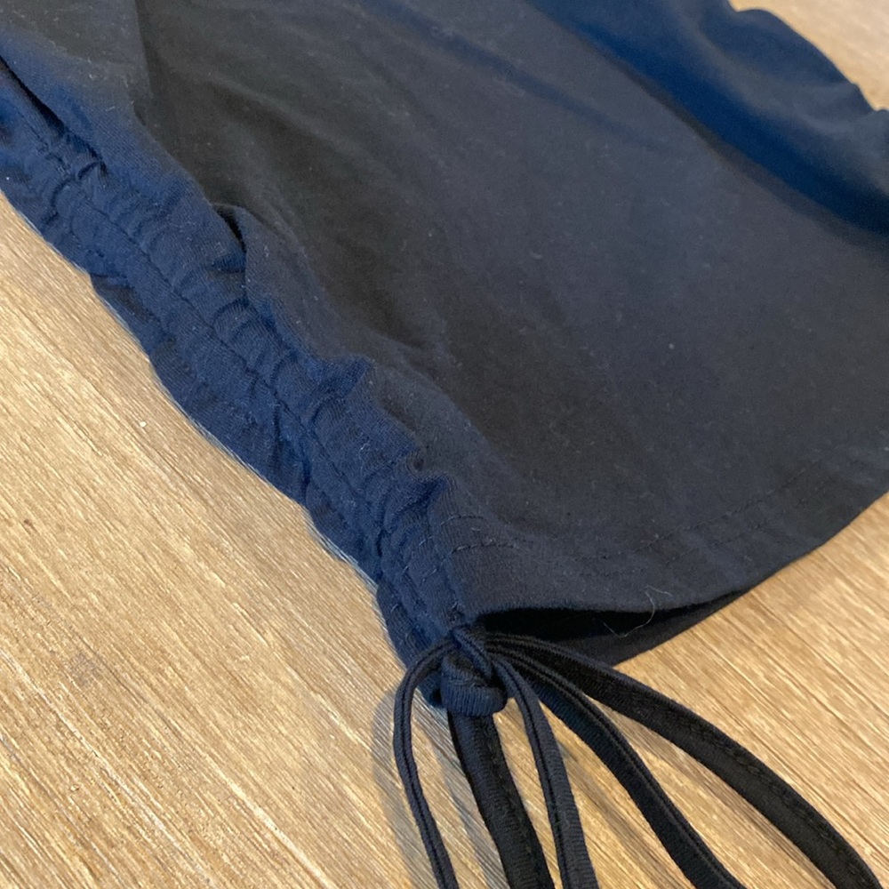 SHEIN Drawstring Ruched Side Crop Tank Top - Picture 4 of 5